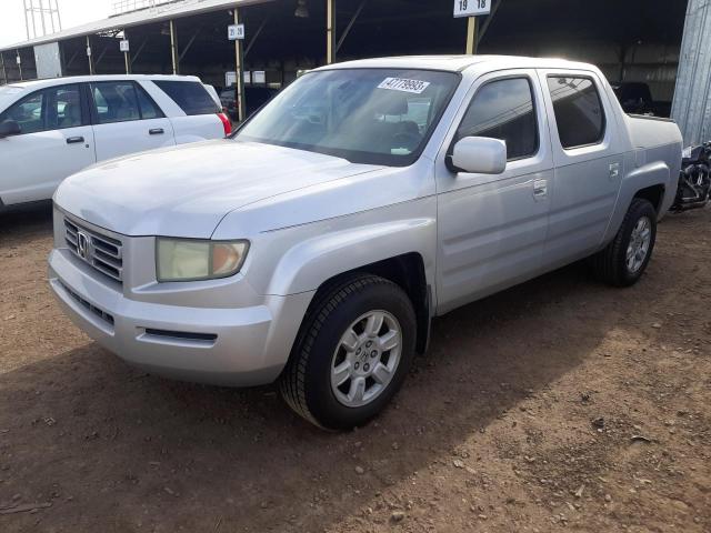 2HJYK16506H554564 - 2006 HONDA RIDGELINE RTL SILVER photo 1