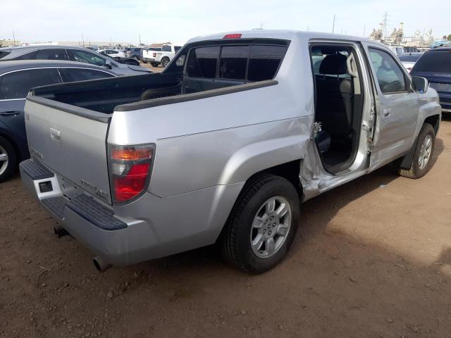 2HJYK16506H554564 - 2006 HONDA RIDGELINE RTL SILVER photo 3