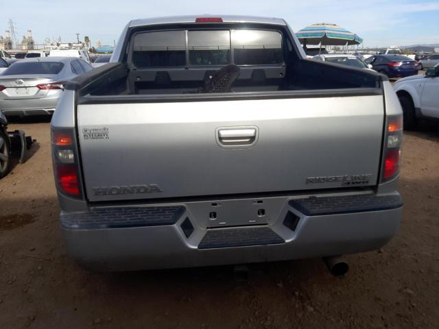 2HJYK16506H554564 - 2006 HONDA RIDGELINE RTL SILVER photo 6