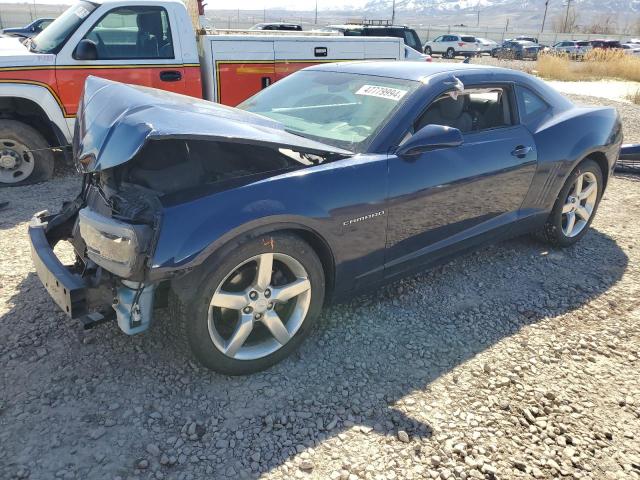 2G1FB1E3XE9153598 - 2014 CHEVROLET CAMARO LT BLUE photo 1