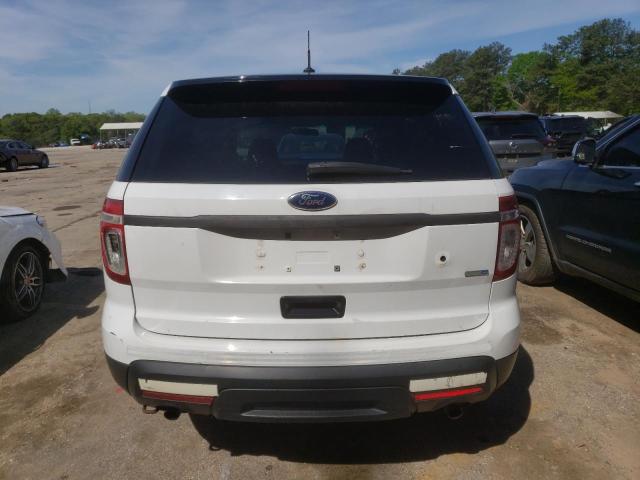 1FM5K8AR7DGB15831 - 2013 FORD EXPLORER POLICE INTERCEPTOR WHITE photo 6