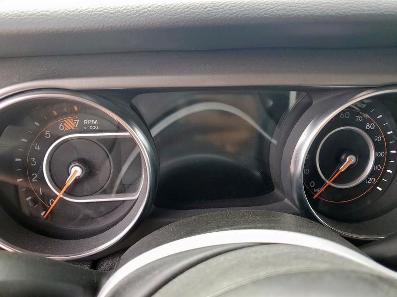 1C4GJXAN0MW790739 - 2021 JEEP WRANGLER SPORT BLUE photo 9