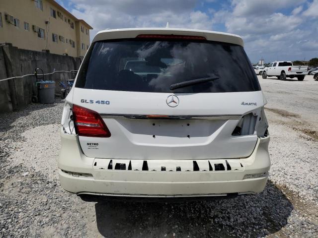 4JGDF6EE1JB061348 - 2018 MERCEDES-BENZ GLS 450 4MATIC WHITE photo 6