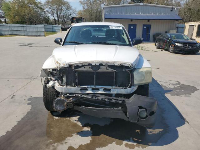 1D7HE48N75S261865 - 2005 DODGE DAKOTA QUAD SLT WHITE photo 5