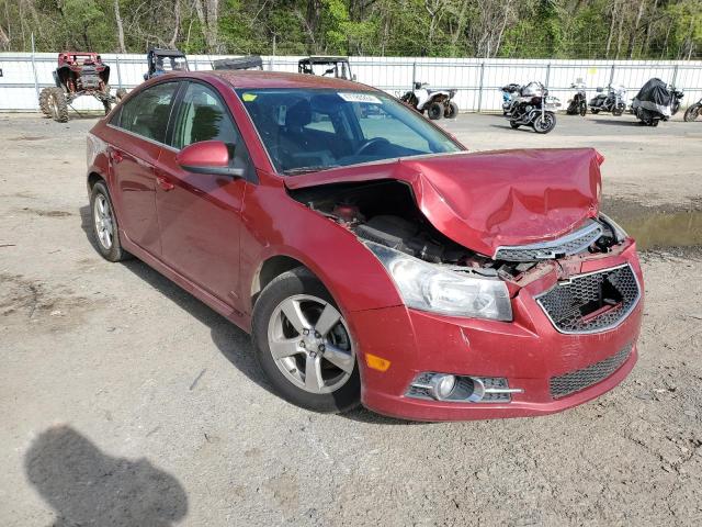 1G1PC5SB6D7148208 - 2013 CHEVROLET CRUZE LT RED photo 4