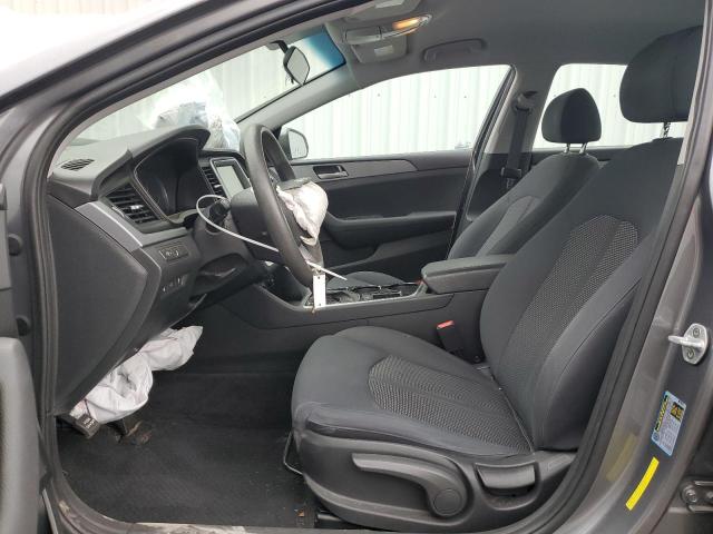 5NPE24AF9KH759827 - 2019 HYUNDAI SONATA SE GRAY photo 7