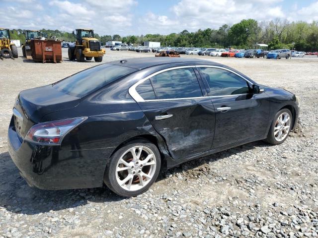 1N4AA5AP5CC839273 - 2012 NISSAN MAXIMA S BLACK photo 3