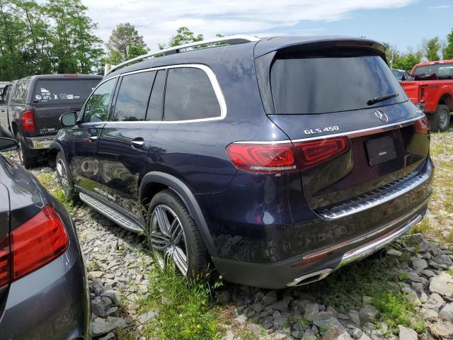 4JGFF5KE3MA461705 - 2021 MERCEDES-BENZ GLS 450 4MATIC BLUE photo 2