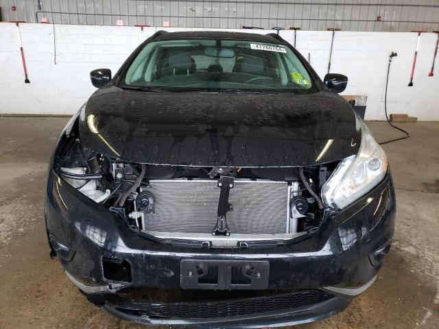 5N1AZ2MH7HN108681 - 2017 NISSAN MURANO S BLACK photo 5