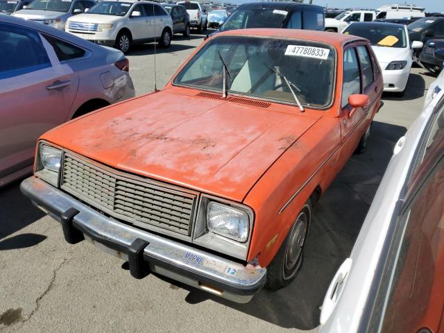 1B689AA267146 - 1980 CHEVROLET CHEVETTE ORANGE photo 1