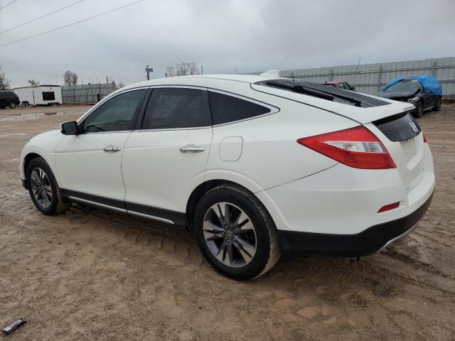 5J6TF1H54DL000177 - 2013 HONDA CROSSTOUR EXL WHITE photo 2