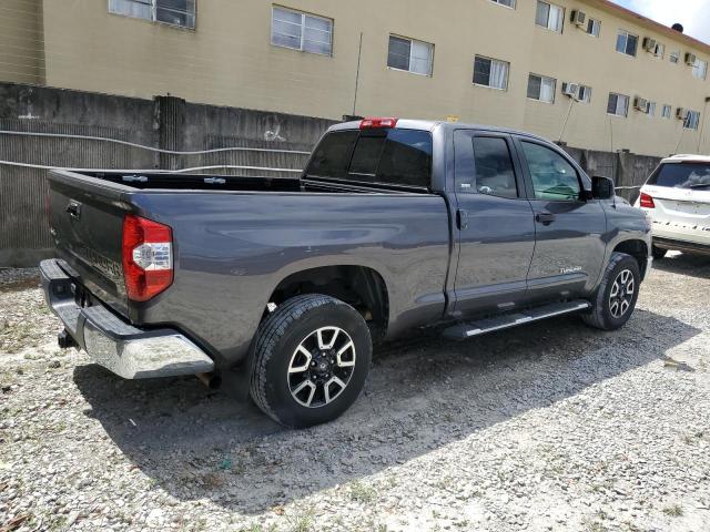 5TFUM5F11KX081748 - 2019 TOYOTA TUNDRA DOUBLE CAB SR/SR5 GRAY photo 3