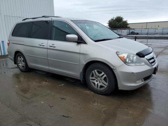 5FNRL388X6B007283 - 2006 HONDA ODYSSEY TOURING SILVER photo 4