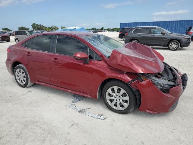 JTDEPMAEXNJ226731 - 2022 TOYOTA COROLLA LE RED photo 4