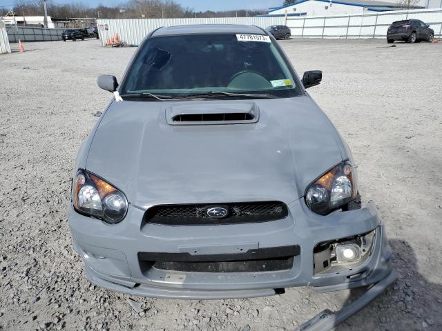 JF1GD29665G507401 - 2005 SUBARU IMPREZA WRX GRAY photo 5