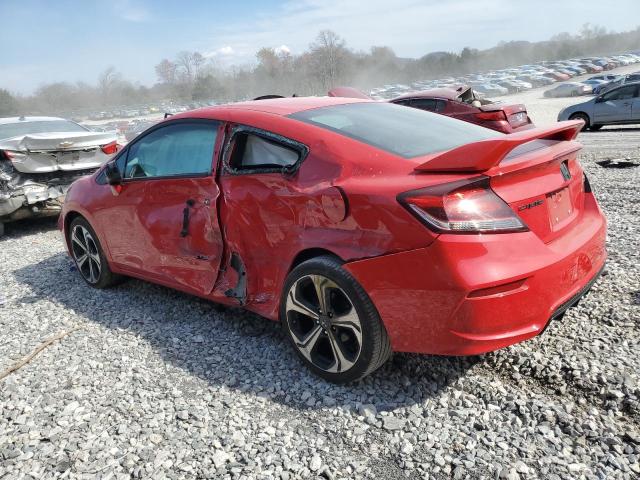 2HGFG4A5XFH700038 - 2015 HONDA CIVIC SI RED photo 2