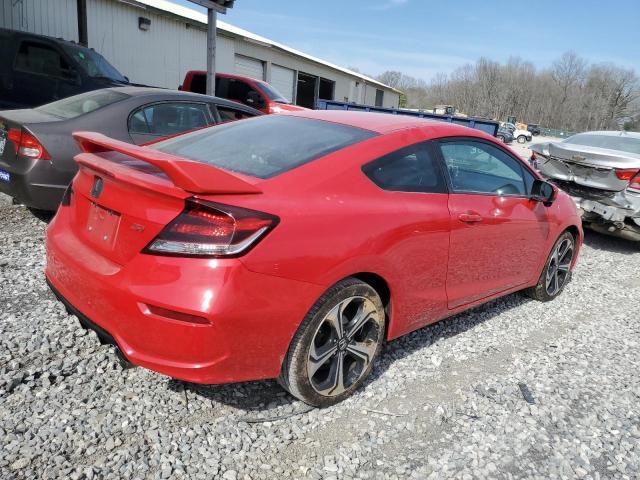 2HGFG4A5XFH700038 - 2015 HONDA CIVIC SI RED photo 3