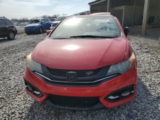 2HGFG4A5XFH700038 - 2015 HONDA CIVIC SI RED photo 5