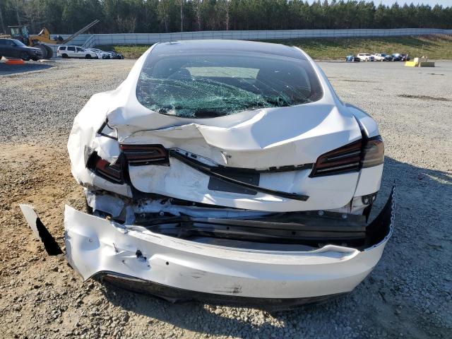 5YJSA1E54NF476406 - 2022 TESLA MODEL S 白色 照片 6