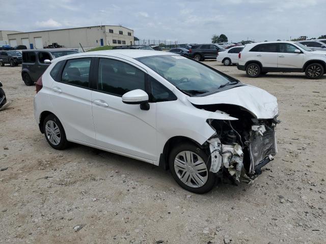 3HGGK5H40KM728772 - 2019 HONDA FIT LX WHITE photo 4