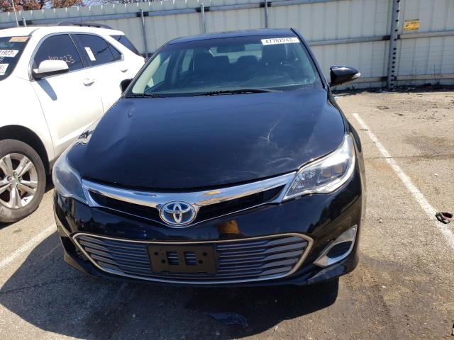 4T1BD1EB5EU023704 - 2014 TOYOTA AVALON HYBRID BLACK photo 5