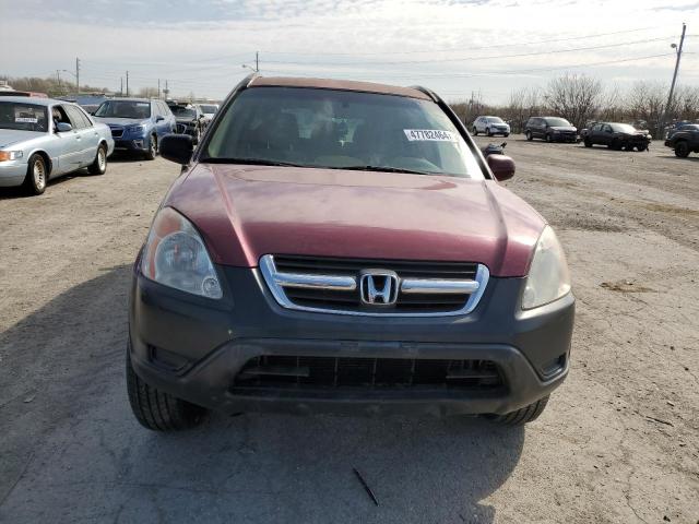 JHLRD78883C024230 - 2003 HONDA CR-V EX RED photo 5