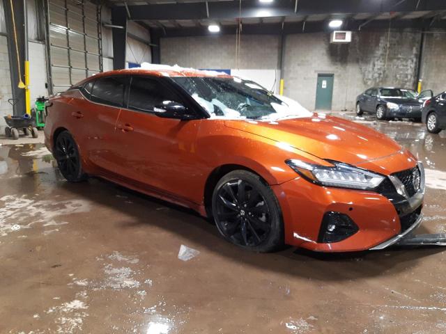 1N4AA6AV3KC360627 - 2019 NISSAN MAXIMA S ORANGE photo 4