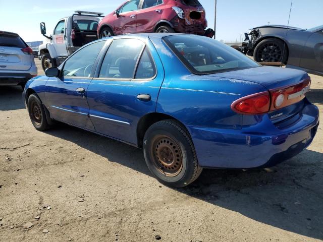 1G1JC52F137297987 - 2003 CHEVROLET CAVALIER BLUE photo 2