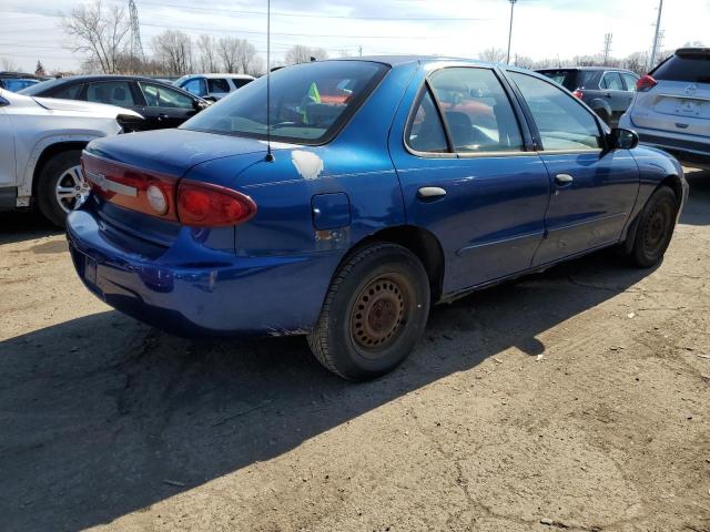 1G1JC52F137297987 - 2003 CHEVROLET CAVALIER BLUE photo 3