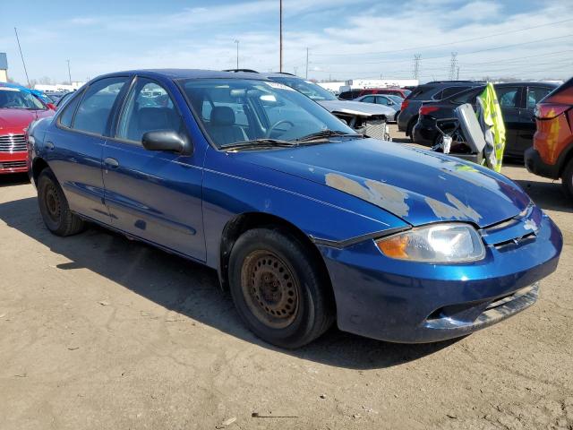 1G1JC52F137297987 - 2003 CHEVROLET CAVALIER BLUE photo 4