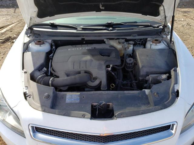 1G1ZC5EB7AF116910 - 2010 CHEVROLET MALIBU 1LT WHITE photo 11