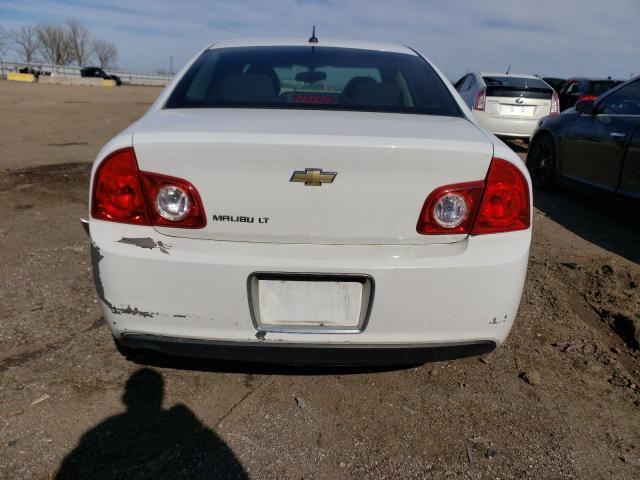 1G1ZC5EB7AF116910 - 2010 CHEVROLET MALIBU 1LT WHITE photo 6