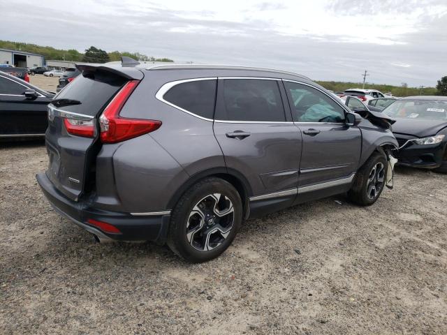 7FARW1H98KE017345 - 2019 HONDA CR-V TOURING GRAY photo 3