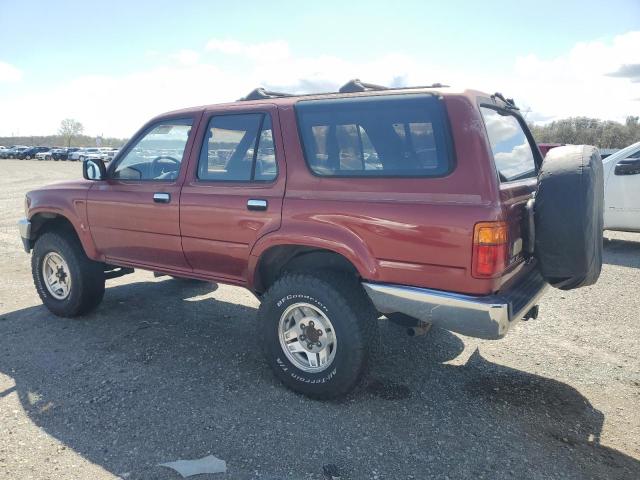 JT3VN39W0L0042208 - 1990 TOYOTA 4RUNNER VN39 SR5 RED photo 2