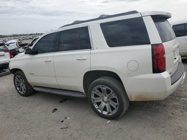 1GNSKBKC4FR156785 - 2015 CHEVROLET TAHOE K1500 LT WHITE photo 2