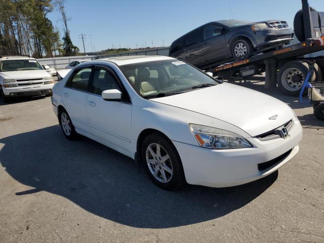 1HGCM66564A004465 - 2004 HONDA ACCORD EX WHITE photo 4