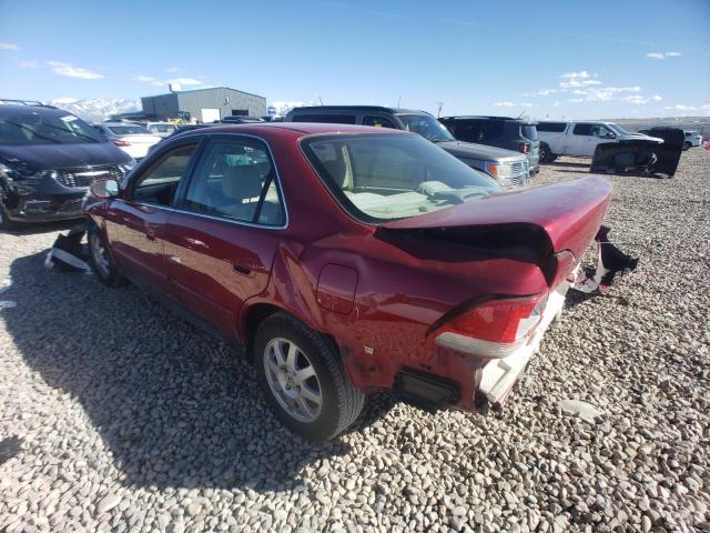 1HGCG56792A121490 - 2002 HONDA ACCORD SE RED photo 2