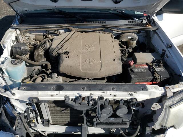 3TMJU4GN8CM130675 - 2012 TOYOTA TACOMA DOUBLE CAB PRERUNNER WHITE photo 11