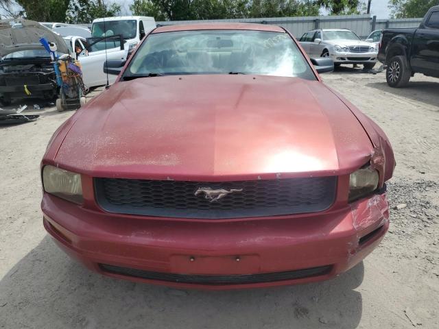 1ZVFT80N465165859 - 2006 FORD MUSTANG RED photo 5