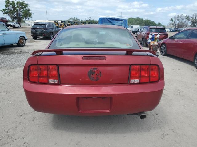 1ZVFT80N465165859 - 2006 FORD MUSTANG RED photo 6