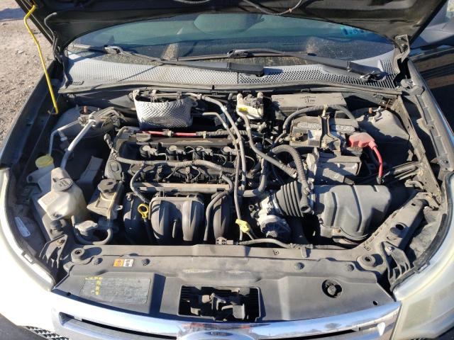 1FAHP35N59W198613 - 2009 FORD FOCUS SE BLACK photo 11