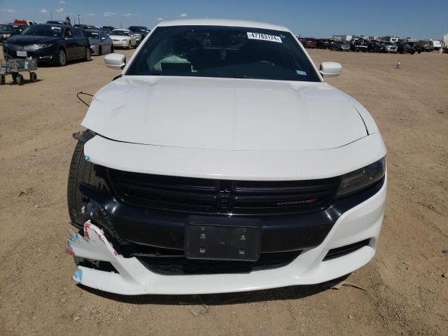 2C3CDXHG6FH890539 - 2015 DODGE CHARGER SXT WHITE photo 5