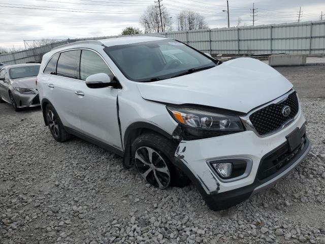 5XYPHDA58JG367622 - 2018 KIA SORENTO EX WHITE photo 4