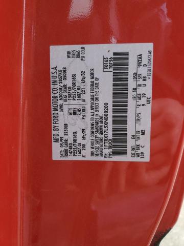 1FTRX17L5XNB88200 - 1999 FORD F150 RED photo 12