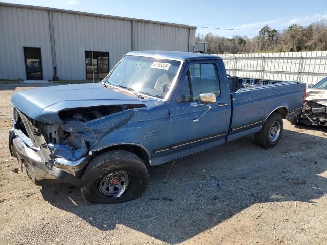 1FTDF15Y4KNA74189 - 1989 FORD F150 BLUE photo 1