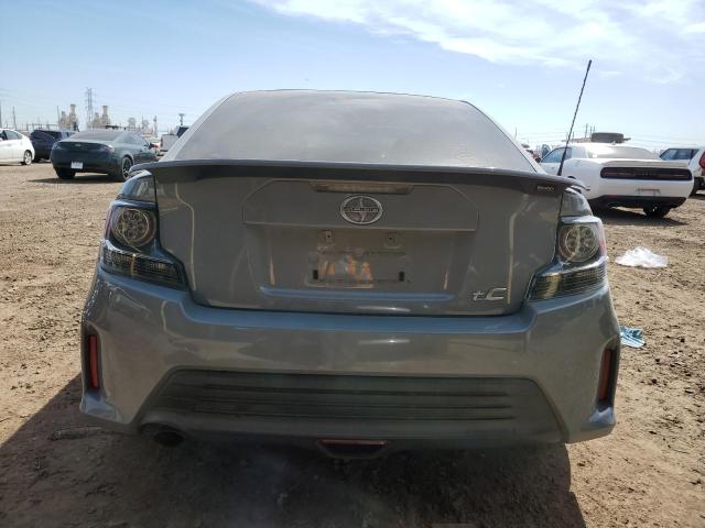 JTKJF5C76E3081688 - 2014 TOYOTA SCION TC GRAY photo 6