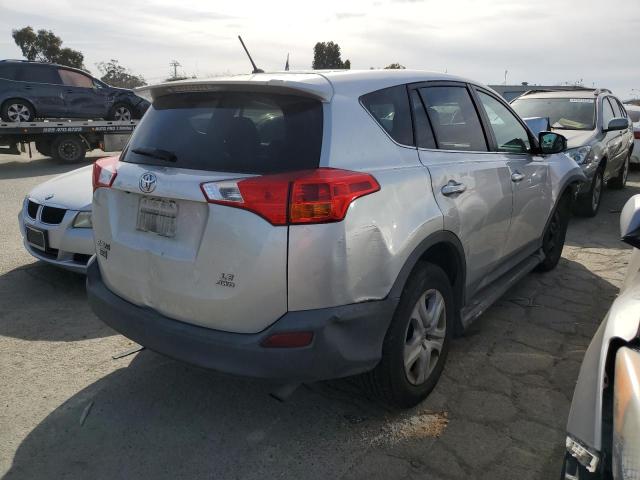 2T3BFREV4DW043354 - 2013 TOYOTA RAV4 LE SILVER photo 3