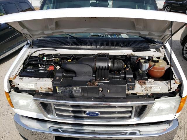 1FDSE35L17DA47549 - 2007 FORD ECONOLINE E350 SUPER DUTY CUTAWAY VAN WHITE photo 12