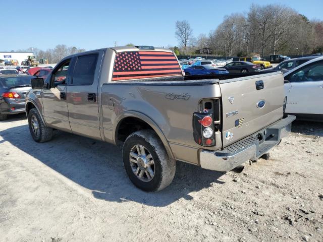 1FTPW14584KC17346 - 2004 FORD F150 SUPERCREW TAN photo 2