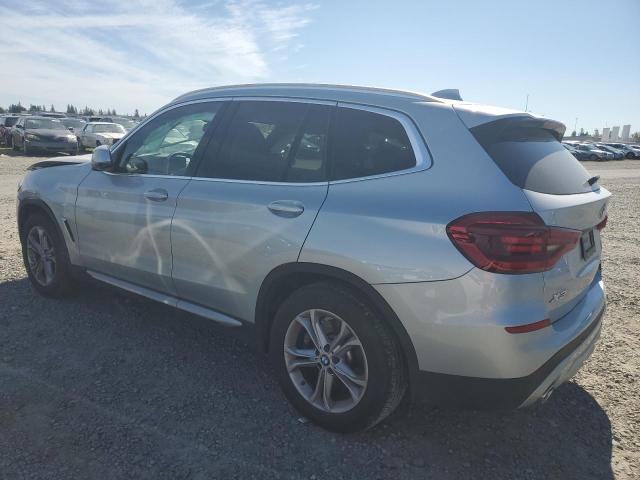 5UXTY5C06M9G83758 - 2021 BMW X3 XDRIVE30I SILVER photo 2